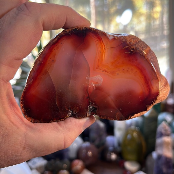 🎄SALE🎄Carnelian Crystal Slice! - Picture 3 of 6